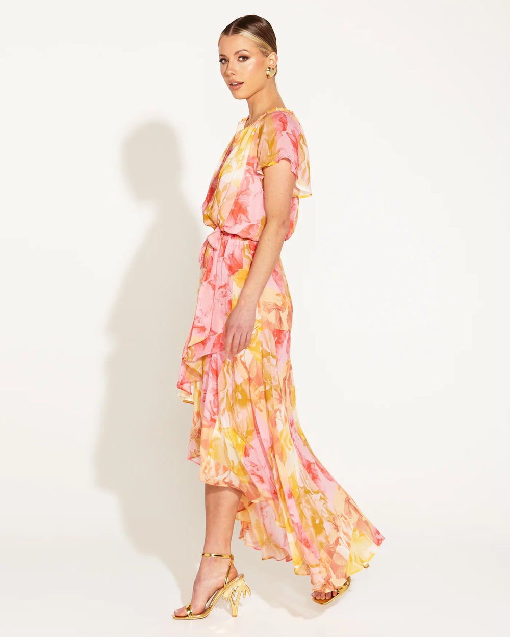 EARTHLY PARADISE FTRILL DRESS - RAPT ONLINE