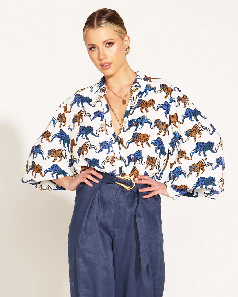 QUEEN OF THE JUNGLE OVERSIZED SHIRT