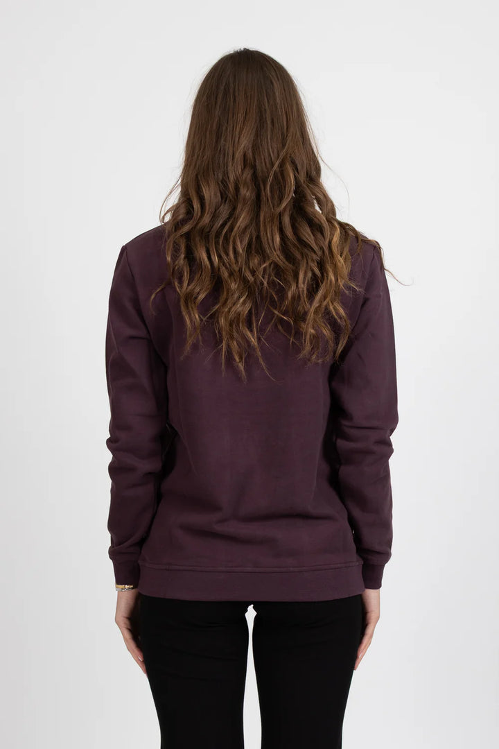 Federation Merlot Flying Crew Sweatshirt