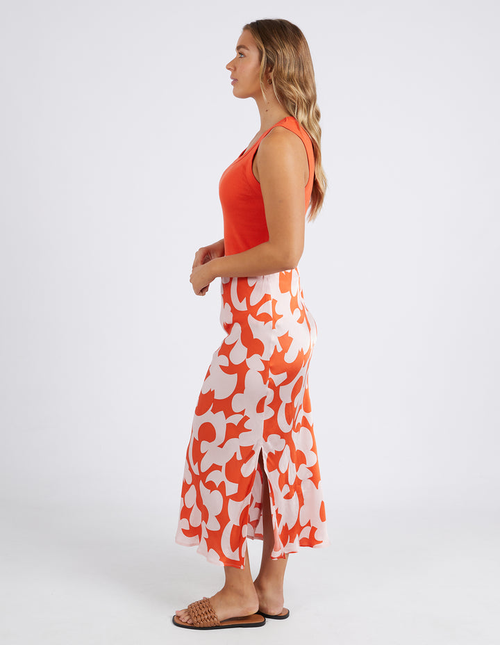 30% OFF | ORANGE CALYPSO SKIRT - RAPT ONLINE