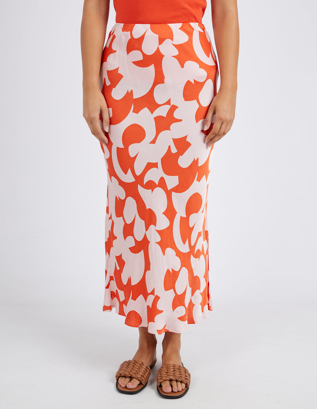 30% OFF | ORANGE CALYPSO SKIRT - RAPT ONLINE