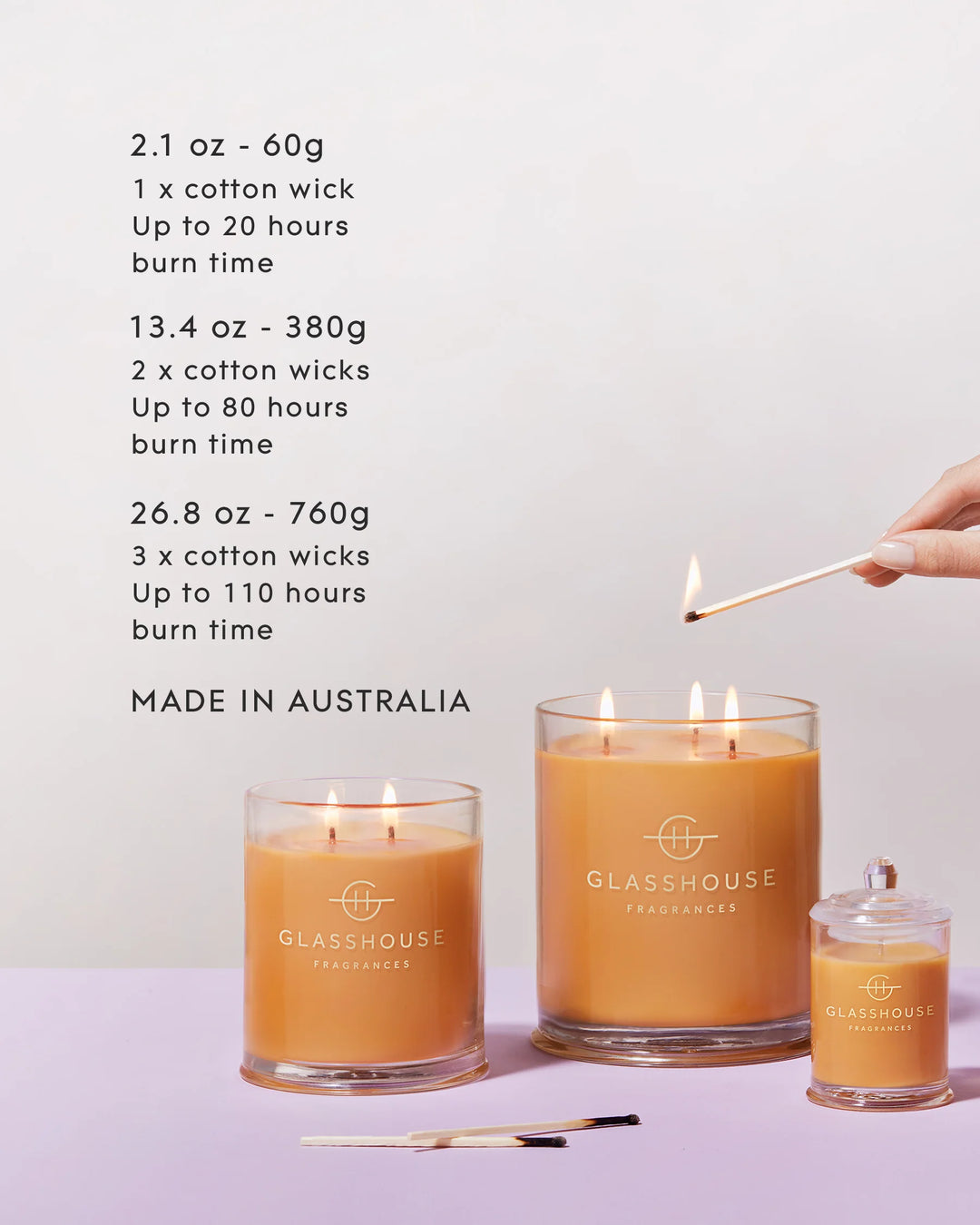 Glasshouse A Tahaa Affair Soy Candle - 60g – view 3