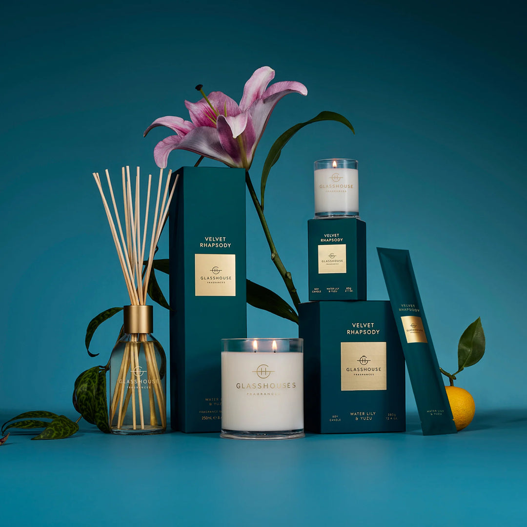 Glasshouse 60g Velvet Rhapsody Candle