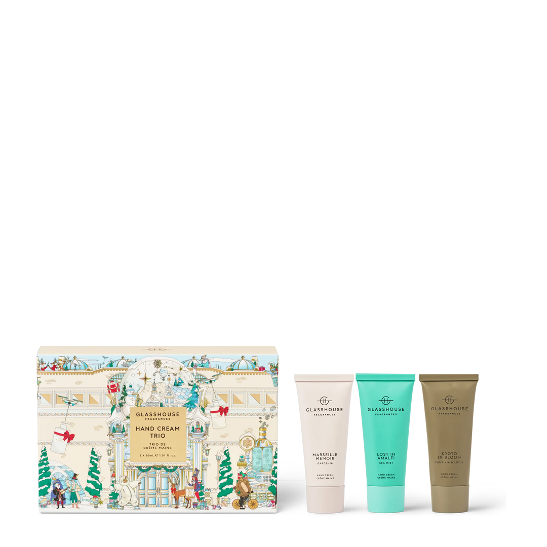 Glasshouse Hand Cream Trio