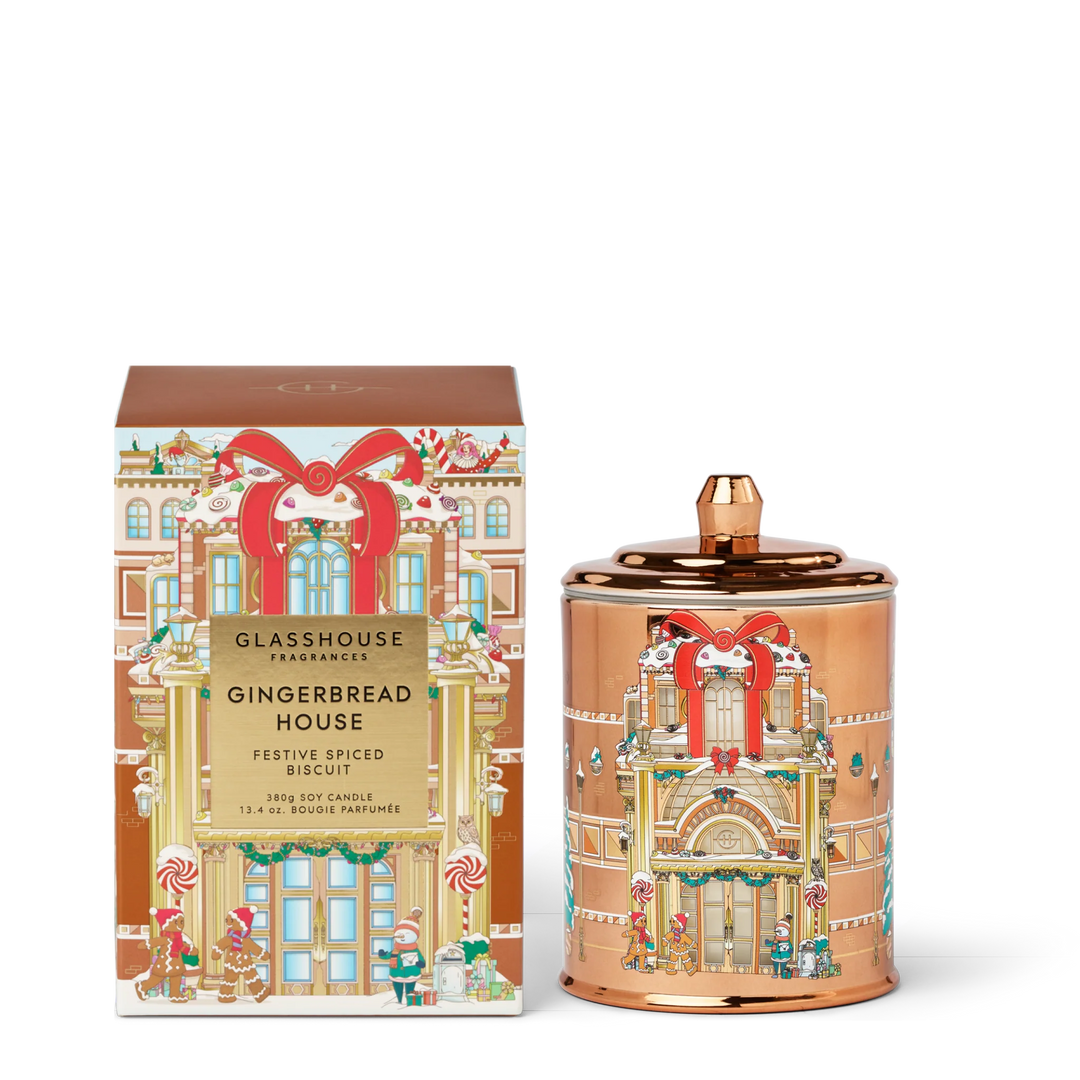 380g Gingerbread House Candle