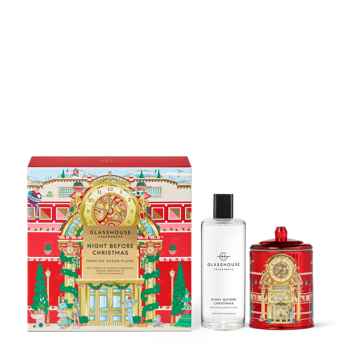 Night Before Christmas Candle & Interior Fragrance Gift Set