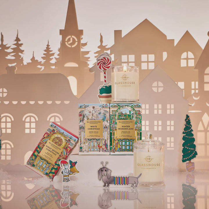 3 x 60g Christmas Candle Trio