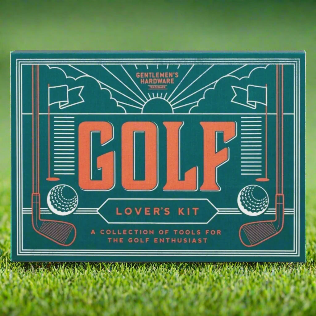 Gentlemen's Hardware Golf Lover's Kit packaging on a white background
