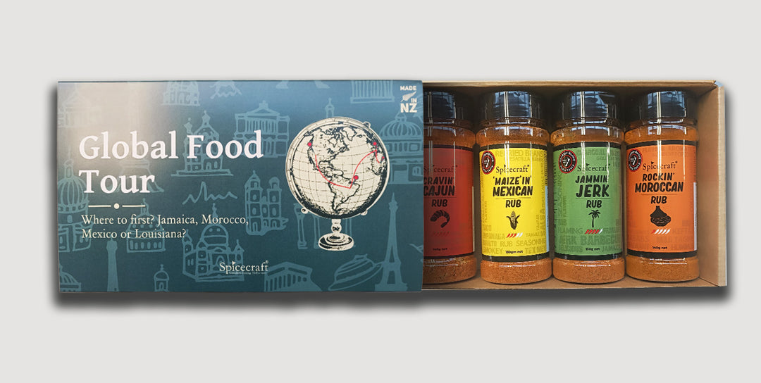 GLOBAL FOOD TOUR SPICE GIFT BOX