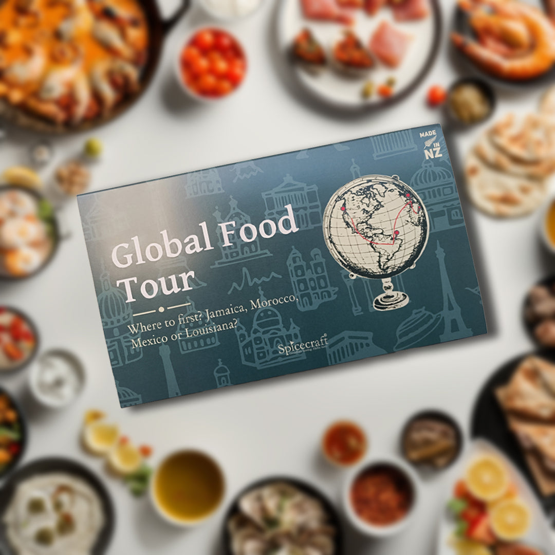 GLOBAL FOOD TOUR SPICE GIFT BOX