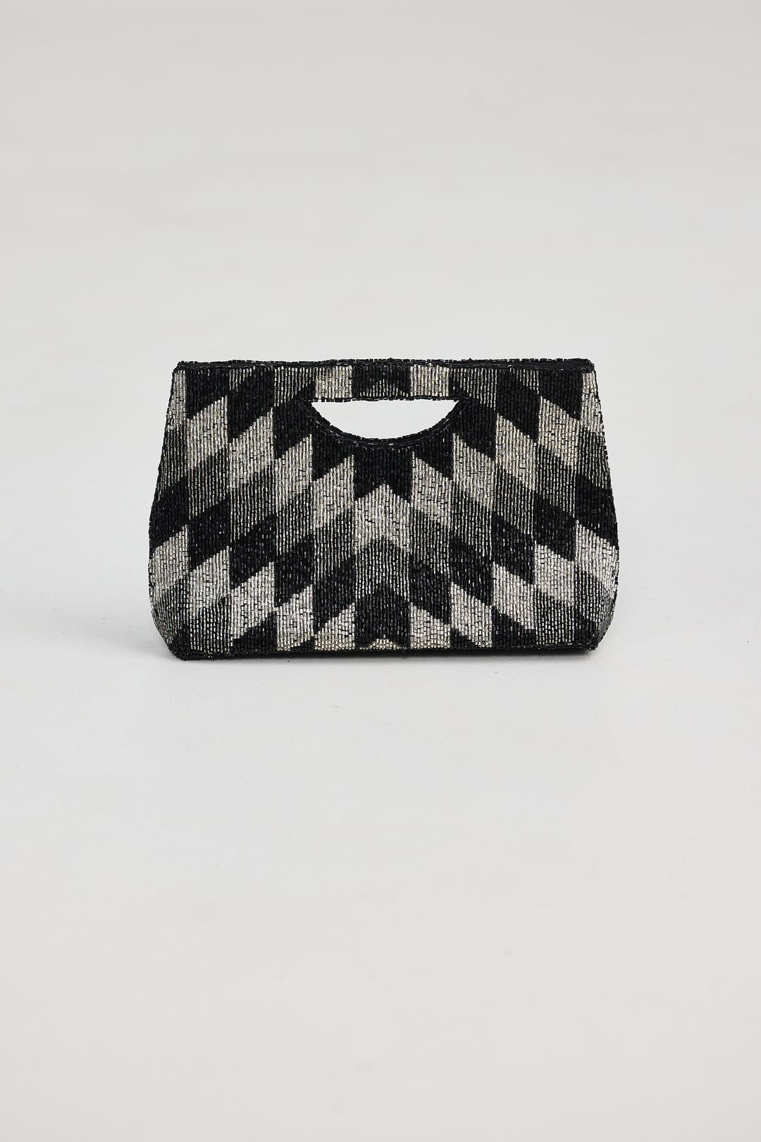 Black Sparkle Kahlo Clutch Bag