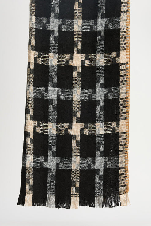 Black Fargo Scarf
