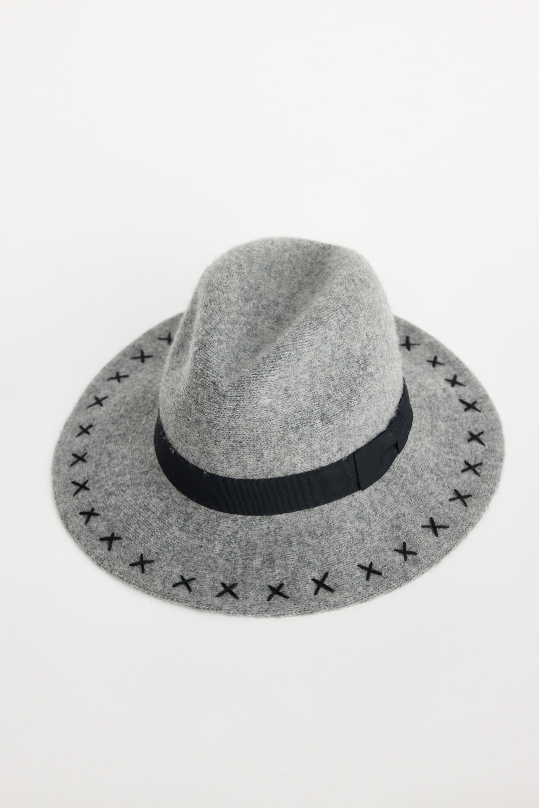 Grey Alaska Fedora Hat