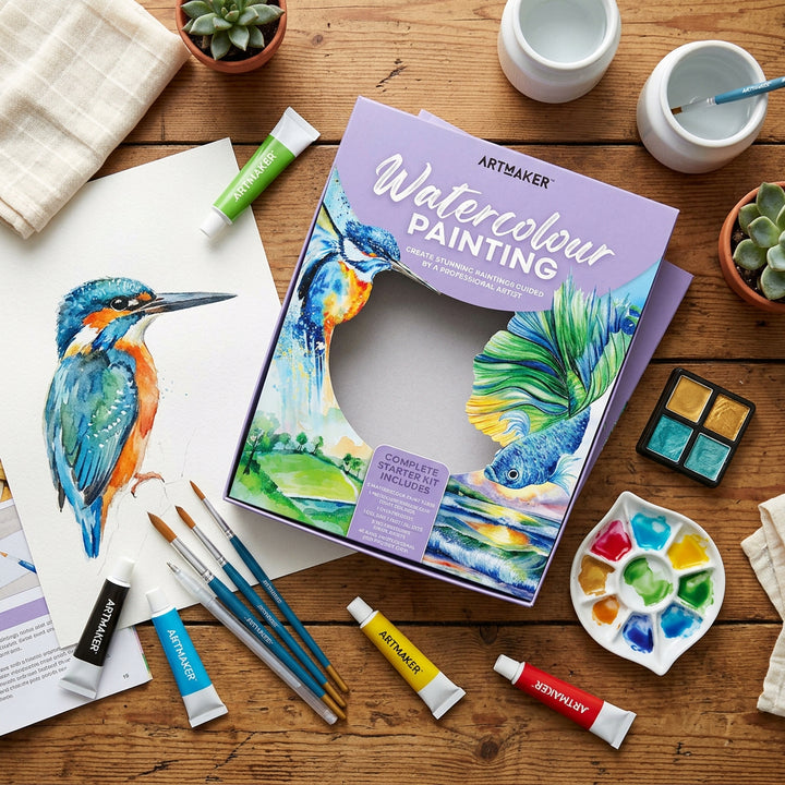 Art Maker Watercolour Painting Kit by Hinkler