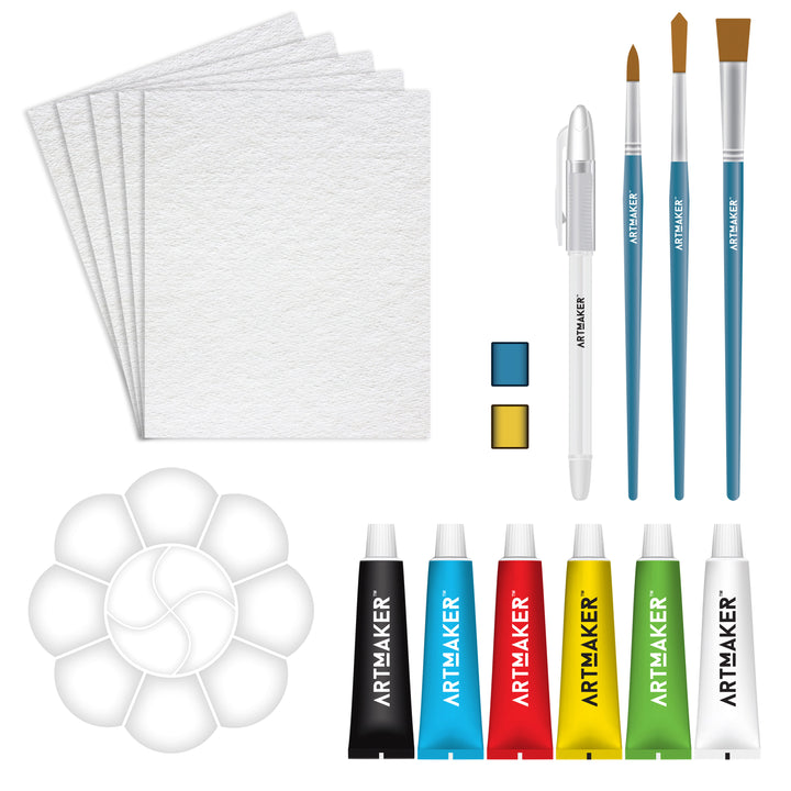 Art Maker Watercolour Painting Kit by Hinkler - image 3