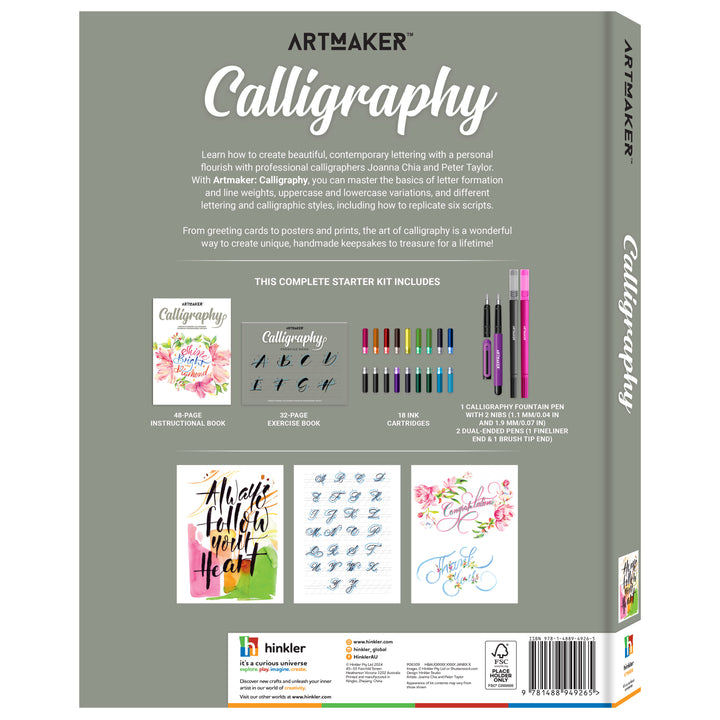 Art Maker Calligraphy Kit by Hinkler - image 2