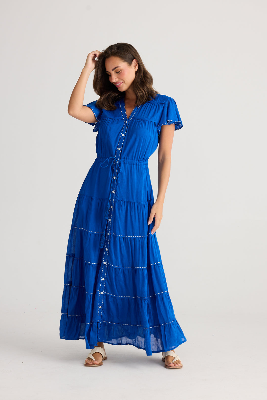 SAPPHIRE DELILAH DRESS