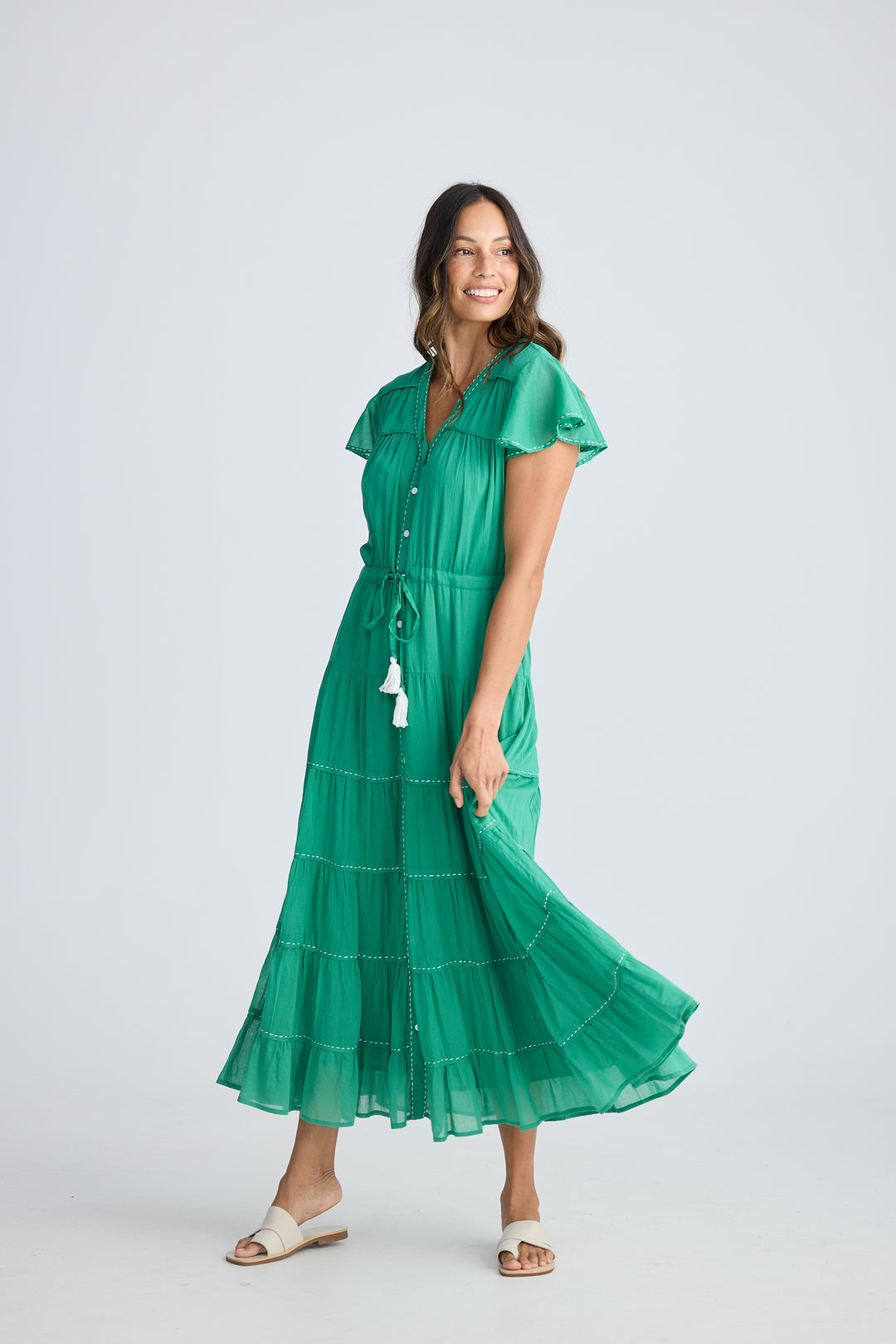 Jade Green Delilah Maxi Dress