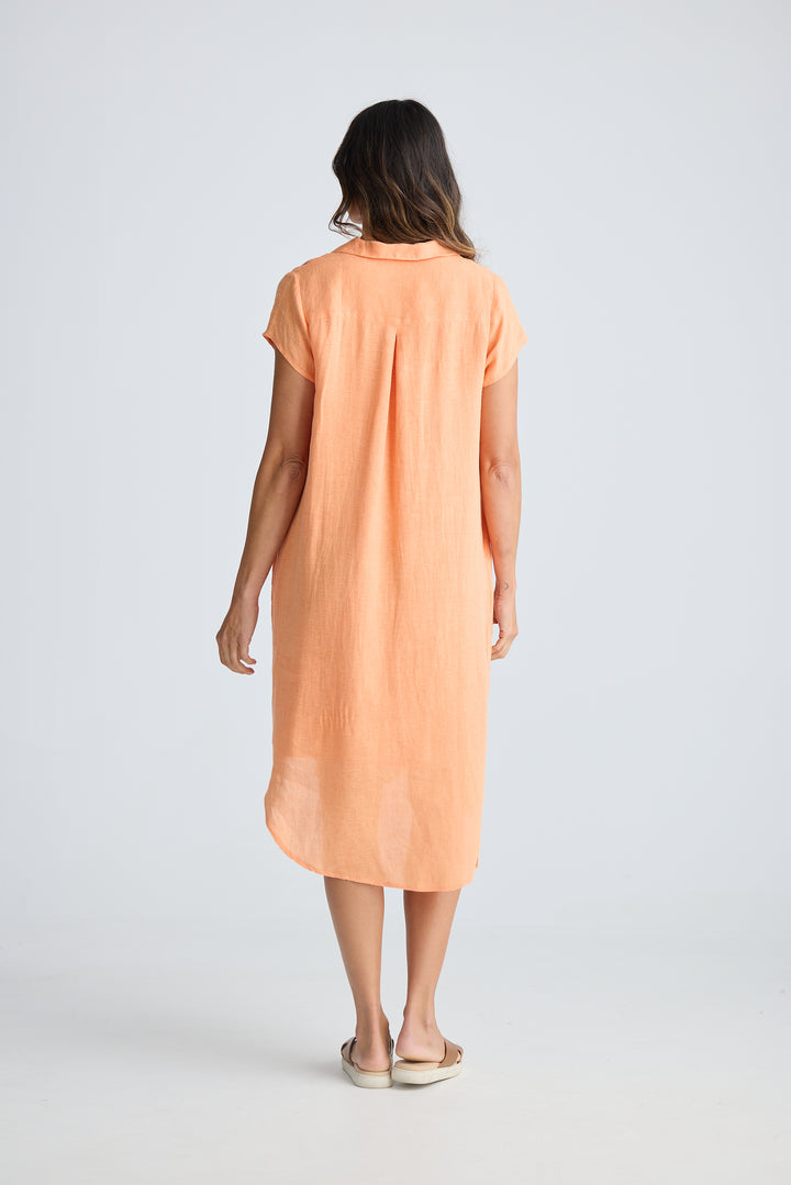 Coral Ahoy Tunic Dress