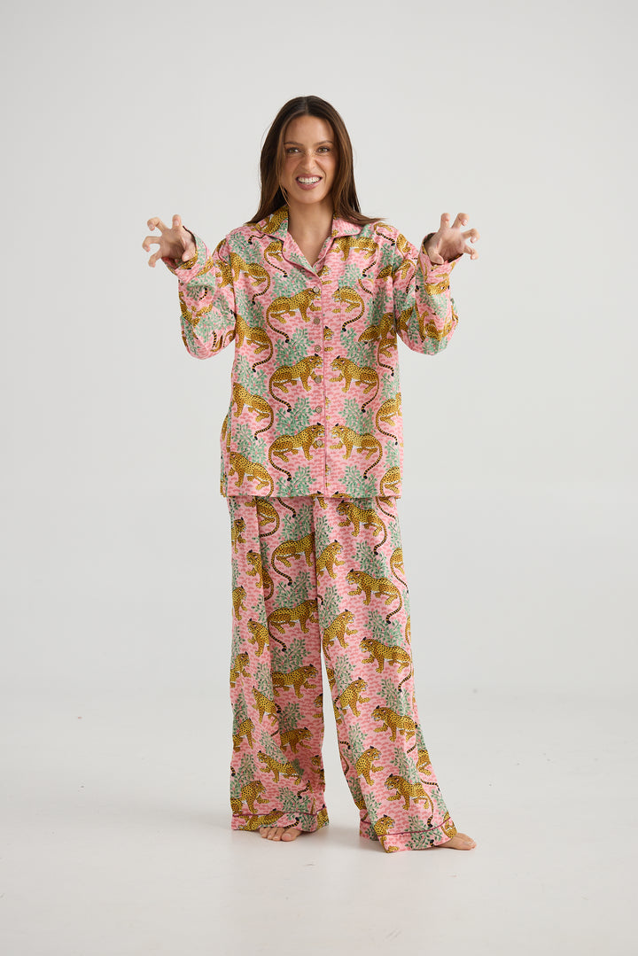 TIGRESS SALUTATION PYJAMA SET