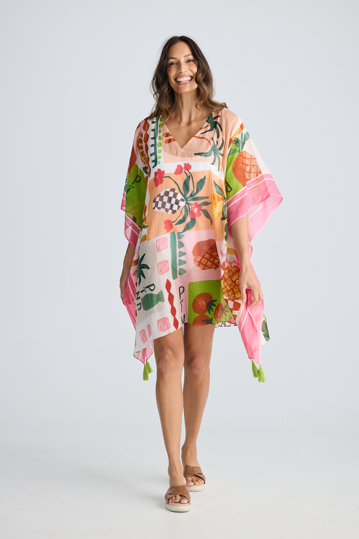 Tropical Fiesco Stella Kaftan