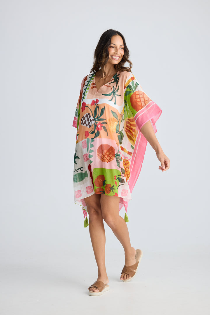 Tropical Fiesco Stella Kaftan