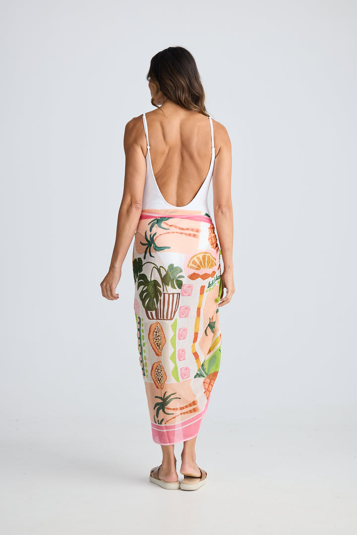 Tropical Fiesco Stella Sarong/Scarf