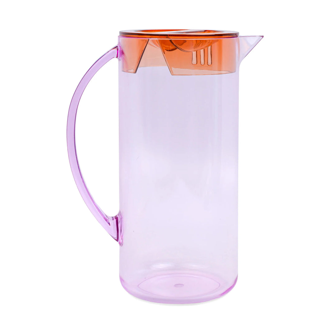 Orange & Lilac Hobbes Cocktail Pitcher