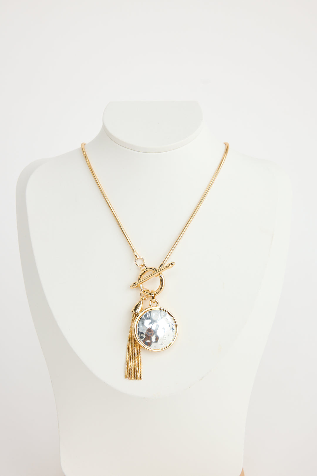 Gold Tassel Emmy Necklace