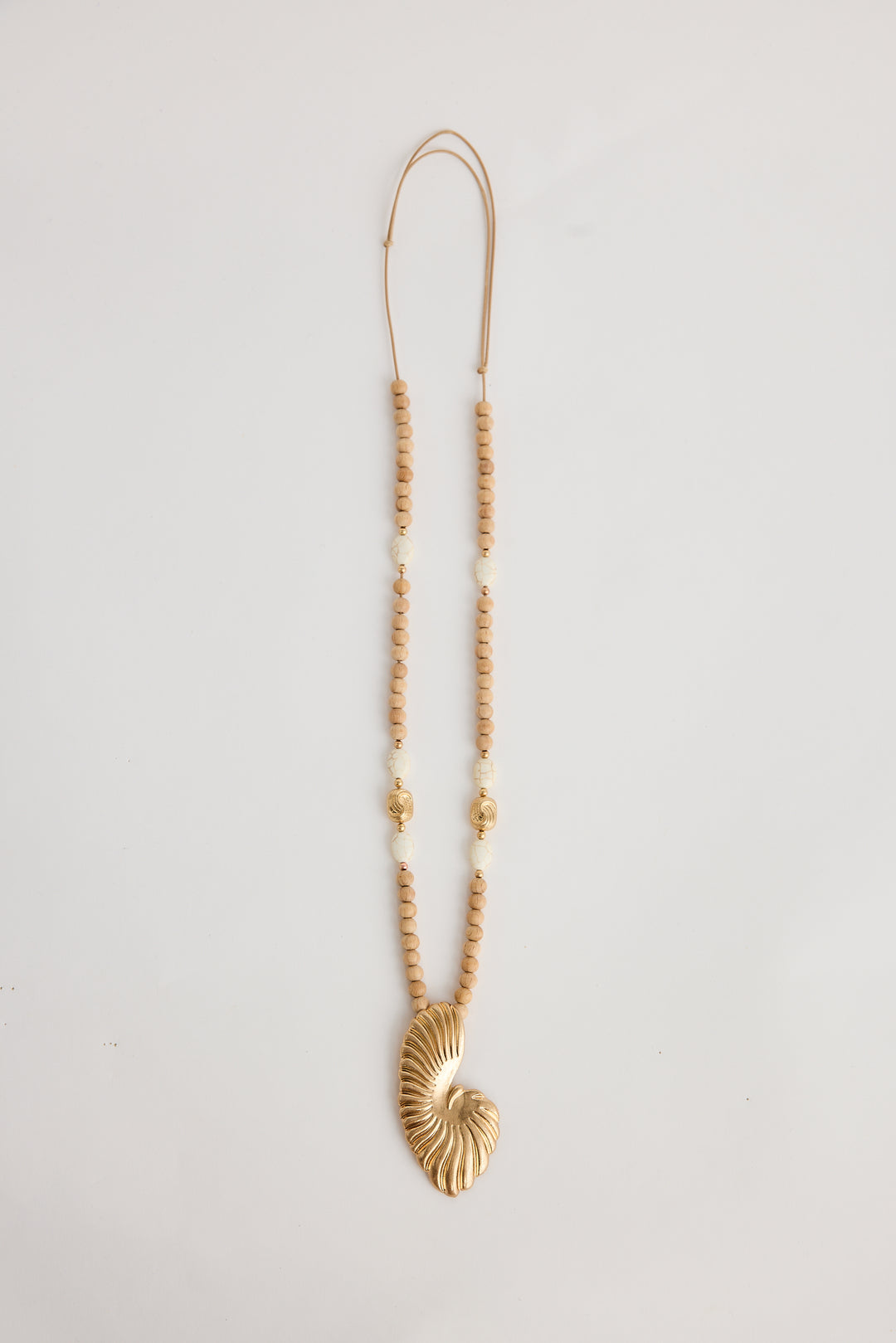 Gold Mornington Shell Necklace
