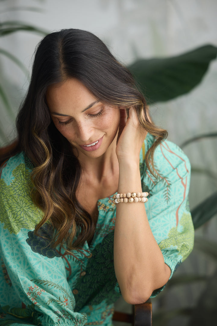 Natural Scarborough Bracelet Set