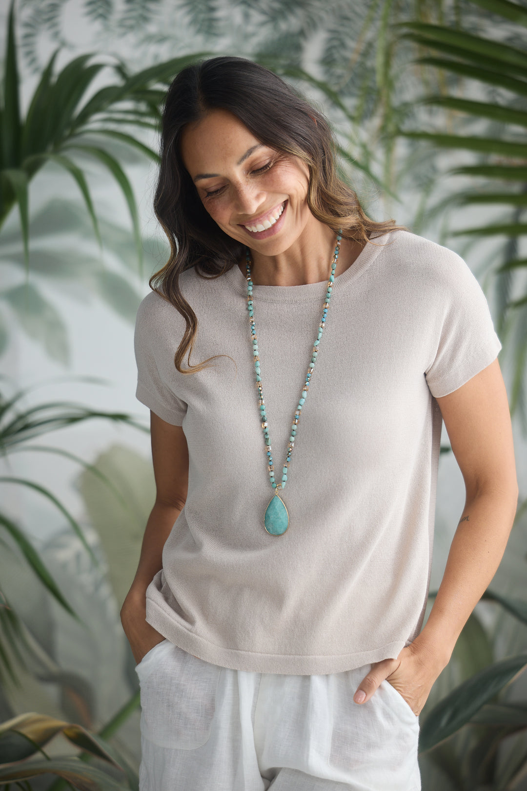 Turquoise Evita Necklace