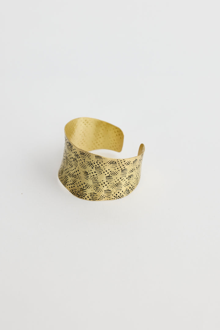 Gold Petit Cuff Bracelet