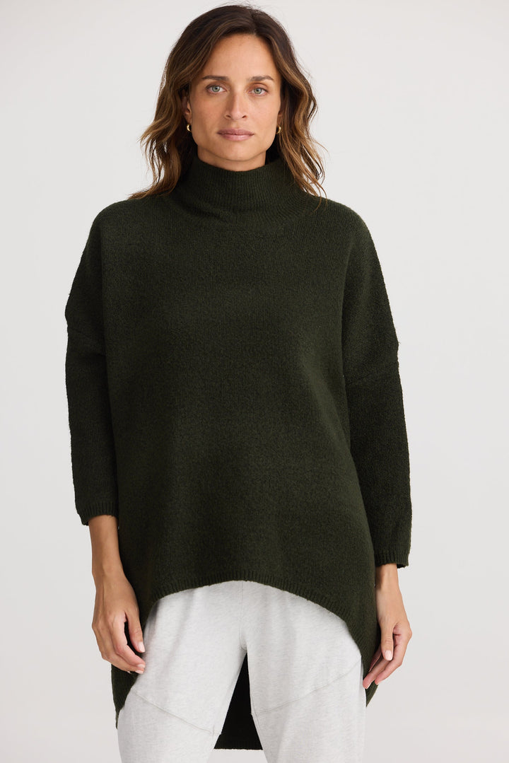 KHAKI BAROSSA PONCHO