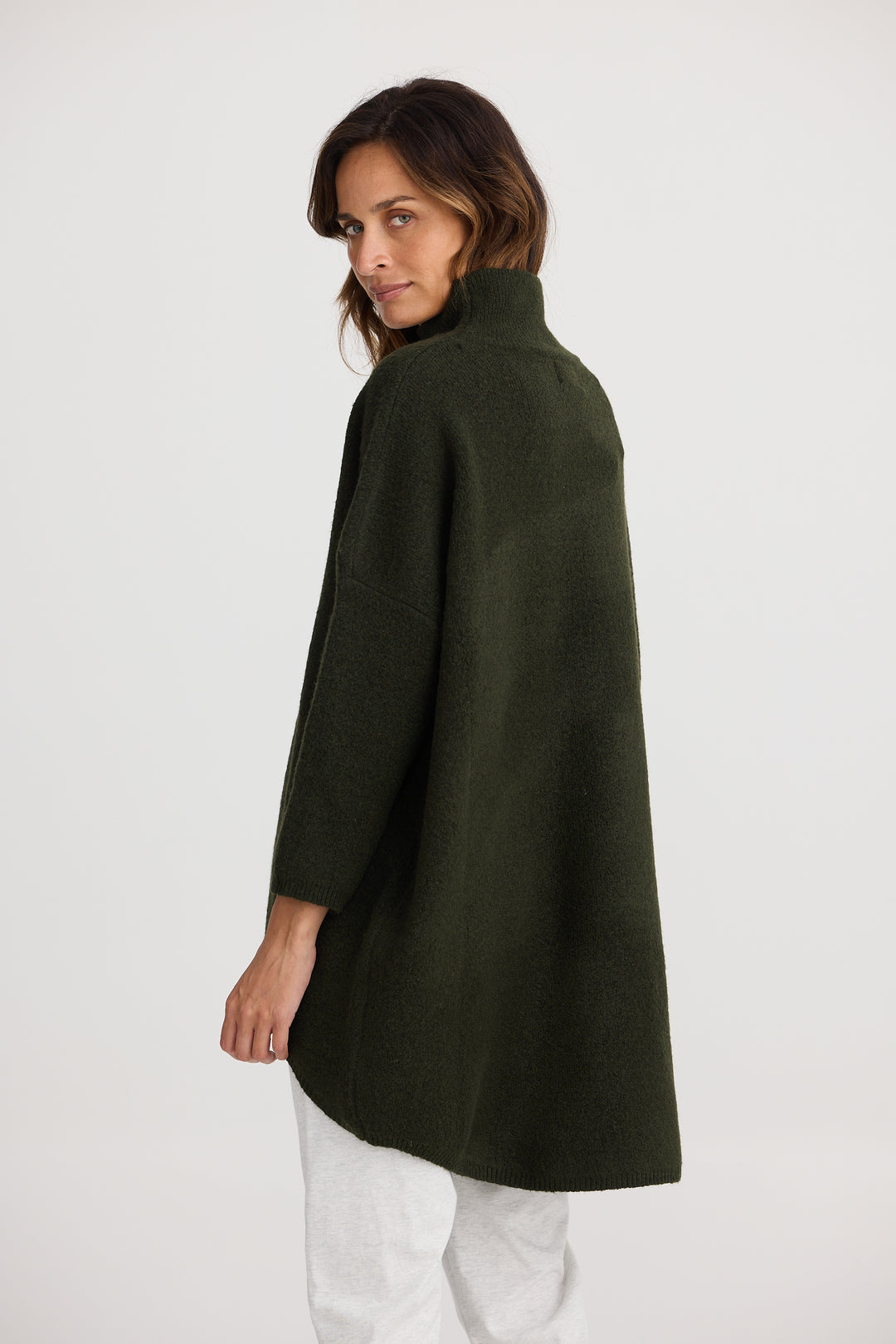 KHAKI BAROSSA PONCHO