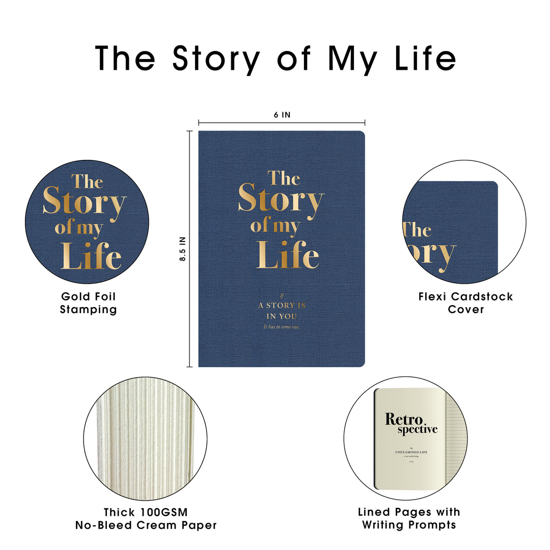 The Story of My Life guided memoir journal - image 4