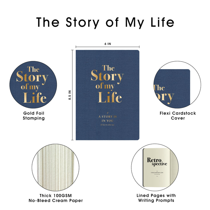 The Story of My Life guided memoir journal - image 4