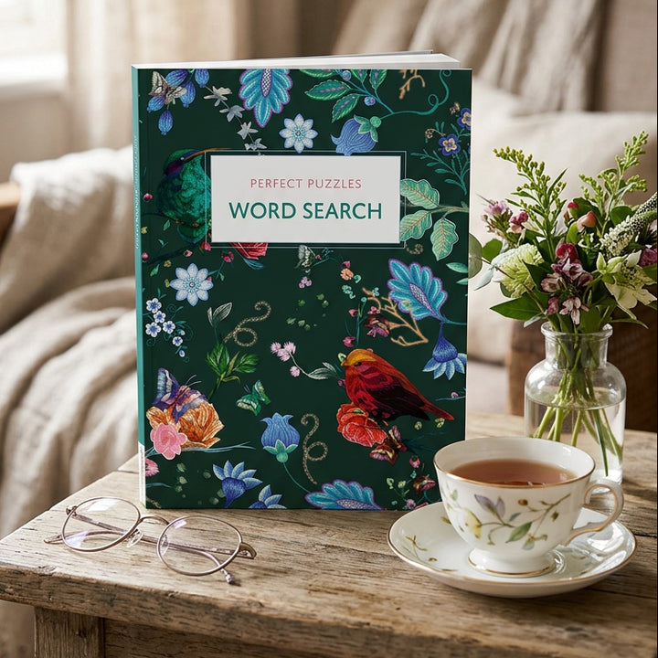 Hinkler Perfect Puzzles Word Search book cover - RAPT ONLINE