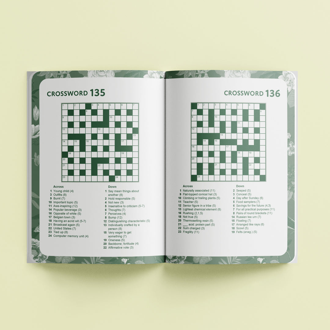 Hinkler Perfect Puzzles Crosswords puzzle pages - RAPT ONLINE
