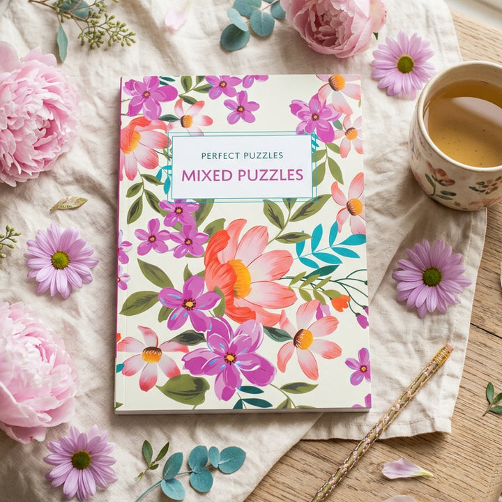 Hinkler Perfect Puzzles Mixed Puzzle Book