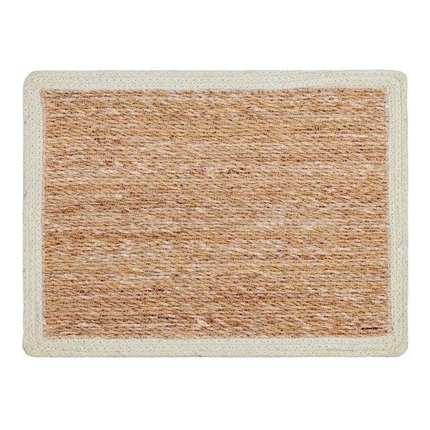 White Border Seagrass Placemat