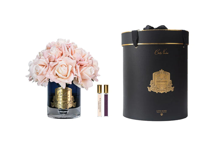 Cote Noire Champagne Pink Grand Bouquet, Black Glass