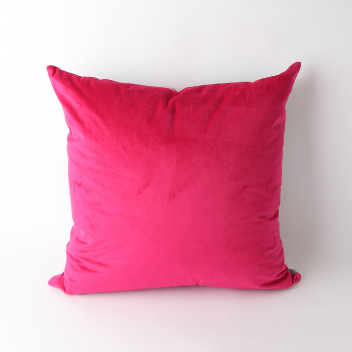Le Forge No5 Pink Velvet Cushion