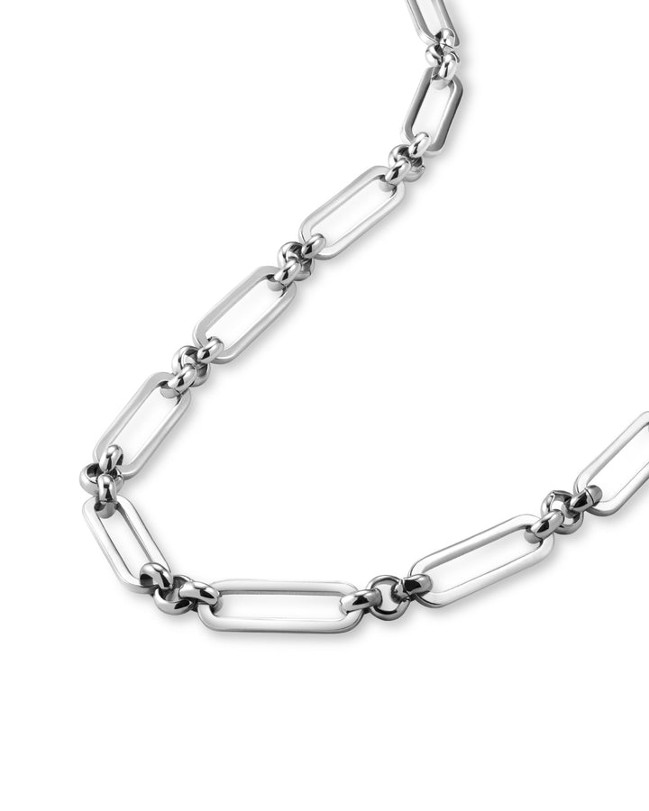 SILVER MULTILINK NECKLACE - RAPT ONLINE