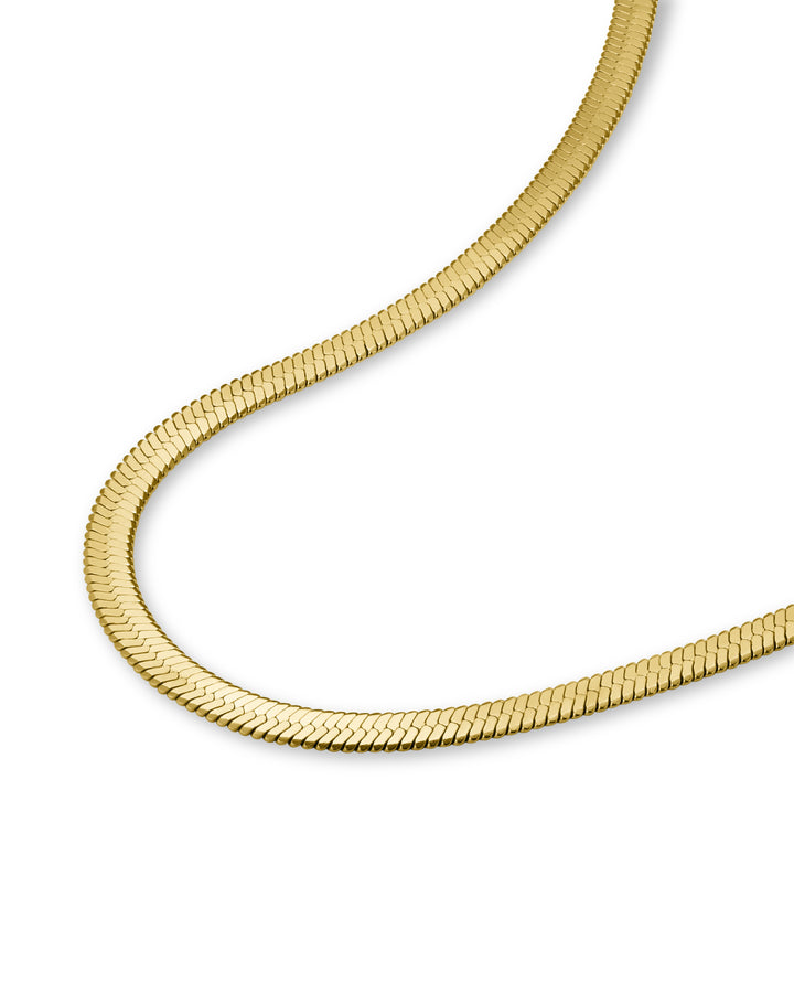 GOLD SNAKE NECKLACE - RAPT ONLINE