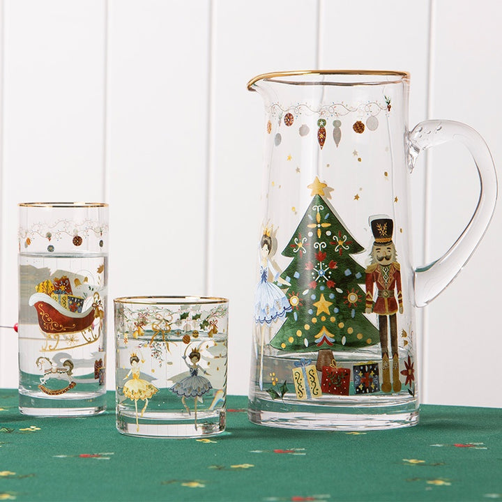 WONDERLAND JUG & 4 X HIGH BALL SET