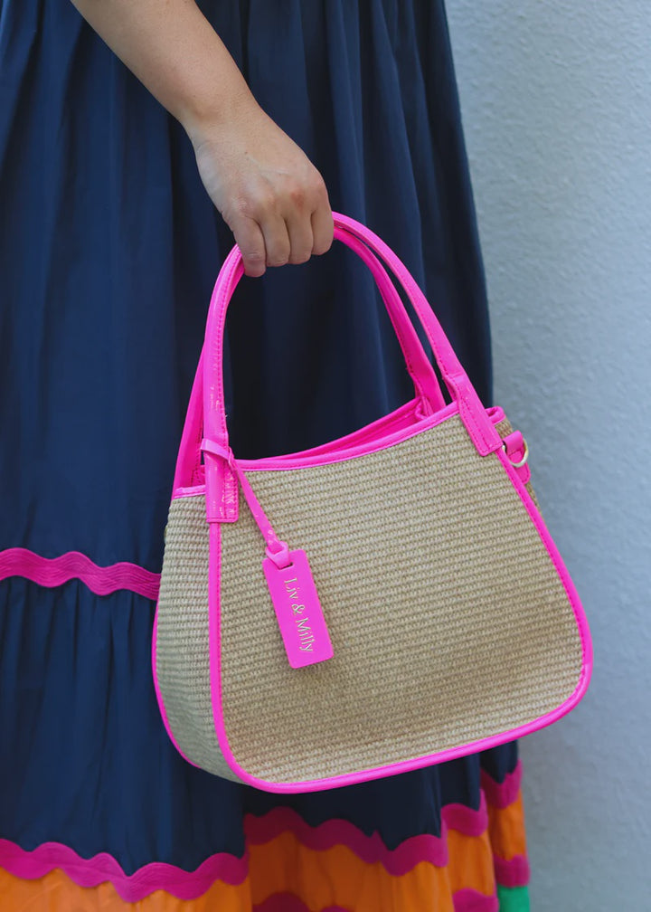 Liv & Milly Pink Joanna Bag