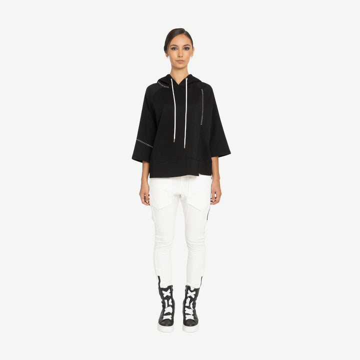 Bone & Arrow Black Noliv Hoodie