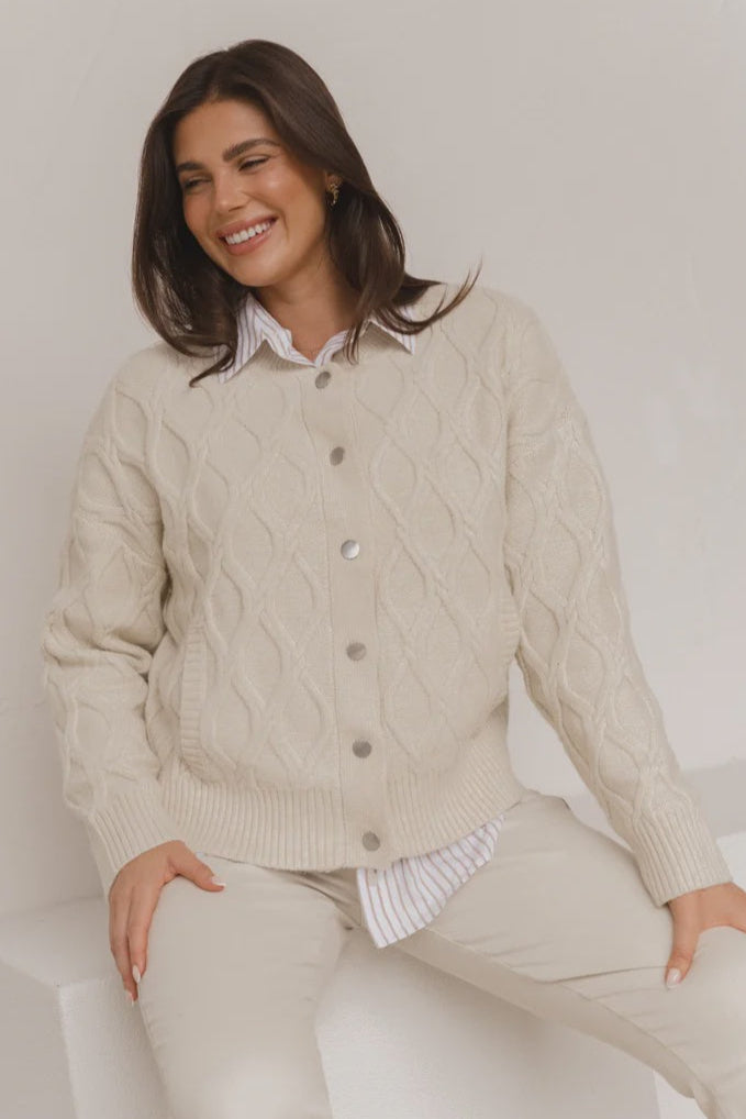 CELENE KNIT CARDIGAN