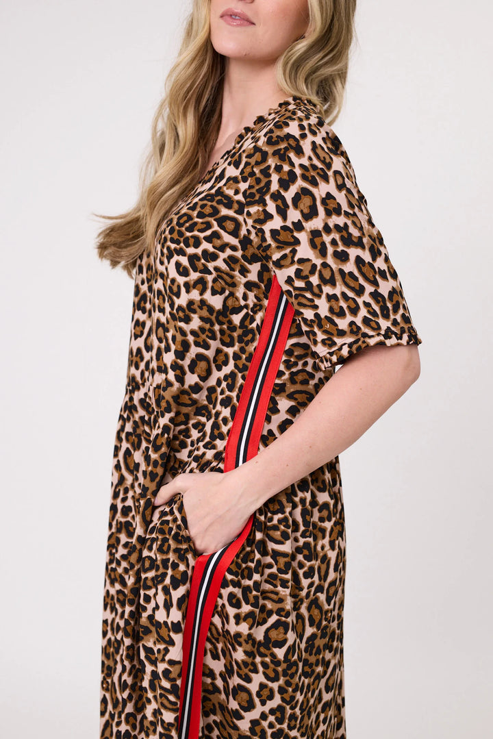 Lemon Tree Leopard Print Leona Dress
